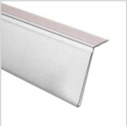 Product display assembly: Data Ticket Strip Angled 26mm x 1200mm Buy 20+ Save 10% 100+ Save 20%