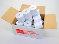 Consumables: Thermal Paper 80X80 24 Rolls/Box