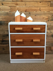 Wooden furniture: Cute solid rimu drawers (sold)