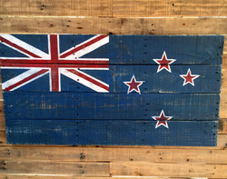 Wooden furniture: Flag