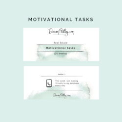 Business consultant service: Motivation Tasks  Calendar