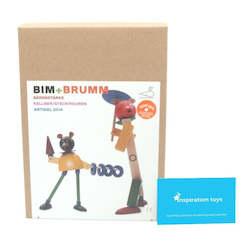 Wooden construction toys for kids - Bim+Brumm