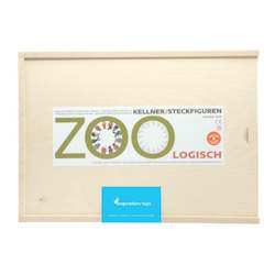 Wooden construction toys for kids - Zoo