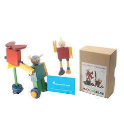 Wooden construction toys for kids - Max und Else