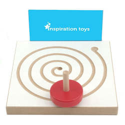 Spinning tops with tracks for kids
