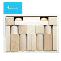 Large wooden blocks for toddlers