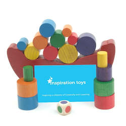 Toy: Wooden balancing game for kids
