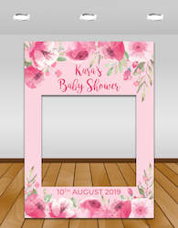 Pretty in Pink Baby Shower InstaFrame