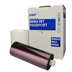Photo Printer Paper: DSRX1HS 4x6" Media Kit for Passports -  Photo Paper and ribbon Kit