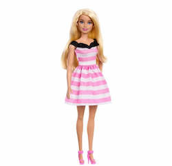 Children: Barbie - Pink & White Dress