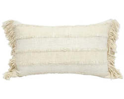 Banyan Home Cushions Throws: SIVA TEXTURED CUSHION 30X50CM