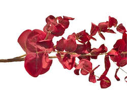 Artificial Eucalyptus Dark Red 88cmh