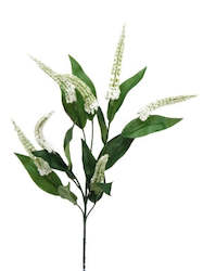 Stoneleigh Roberson Flowers Greenery: ARTIFICIAL CASCARA WHITE
