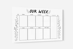Home Organisation: Doodle Magnetic Wall Planner