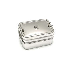 Medium Double-Layer Rectangular Lunchbox