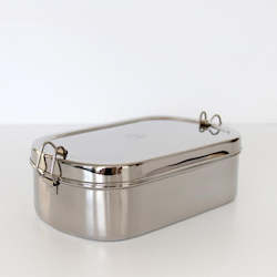 Stainless Steel Jumbo Oval Lunchbox