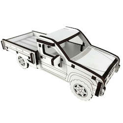 Dad Gifts: White Ute by Abstract Designs