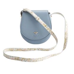 Miss And Mum Gifts: Matilda Saddle Bag Iris Blue by Fable England