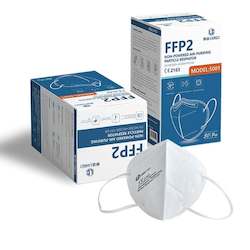 50 Premium FFP2 Air-Purifying Particle Respirator Face Masks (N95 Equivalent)