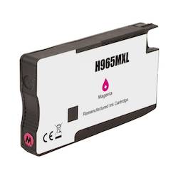 Remanufactured Magenta Inkjet: Substitute to HP 965XL