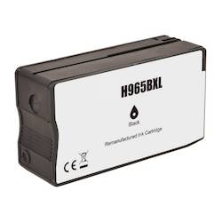 Remanufactured Black Inkjet: Substitute to HP 965XL