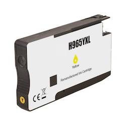 Remanufactured Yellow Inkjet: Substitute to HP 965XL