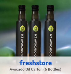 Frontpage: j3 Avocado Oil Carton (6 bottles) 250mls per bottle