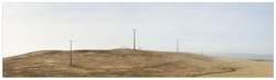 Framed Photography: Unframed Photographic Print - Power Poles, White Sow Valley
