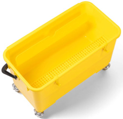 Mop Bucket with Wheels & Tray