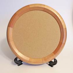Kits: Medium Round Wooden Frame WITHOUT glass insert (MED-x)