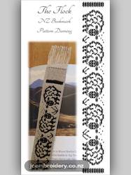 The Flock Bookmark â Pattern Darning Kit