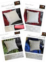 Ukrainian: Buy all FOUR Ukrainian Cushion booklets for the price of THREE!