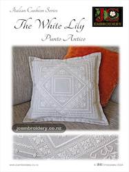 The White Lily - Punto Antico Cushion