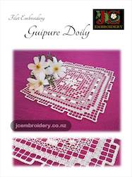 Kits: Filet Guipure - Square Doily Sampler
