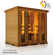 Homoeopath: Grand Cedar 6 Seater Infrared Sauna
