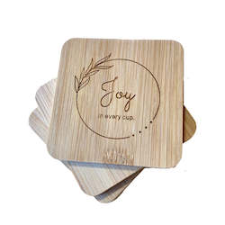 Accessories: Eco-Friendly Bamboo Coasters