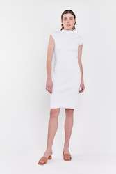 Daydream Rib Dress | White