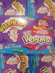 Warheads Lil' Worms Theatre Box