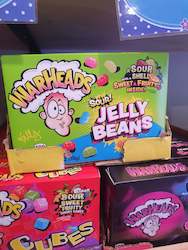 Ice cream: Warheads Sour Jelly Beans