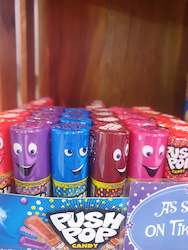 Ice cream: Bazooka Push Pops