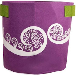 Wholesale trade: ponga purple & green