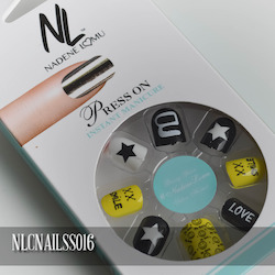 Cosmetic: NLC Press On Manicure Mixed Design Style SS016