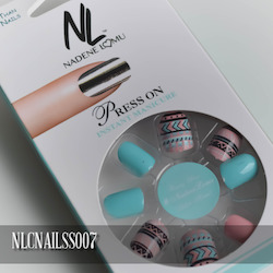 NLC Press On Manicure Mixed Design Style SS007