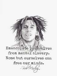 Frontpage: Art Print - Bob Marley Emancipate