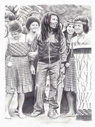 Art Print - Bob Marley karanga