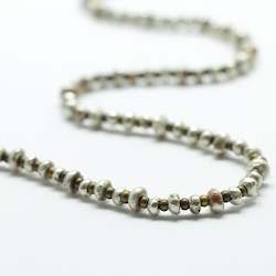 Jewellery: Silver/Brass Pirepire Necklace