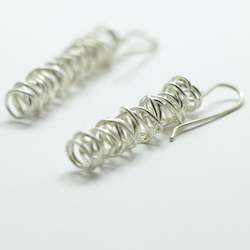 Jewellery: Live Wire Earrings Long