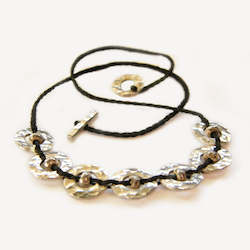 N18 - Silver Ämionga Necklace 7 Piece - WHOLESALE