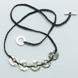 Jewellery: N18 - Silver Ämionga Necklace 5 Piece - WHOLESALE
