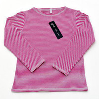 Hot Pink Striped Top : Sample Size age 4 - 6 KAF KIDS